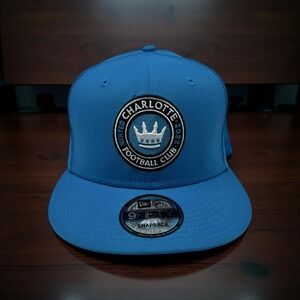 New Era Charlotte FC 9FIFTY Snapback Hat Minted Inaugural Season NC/SC Patch